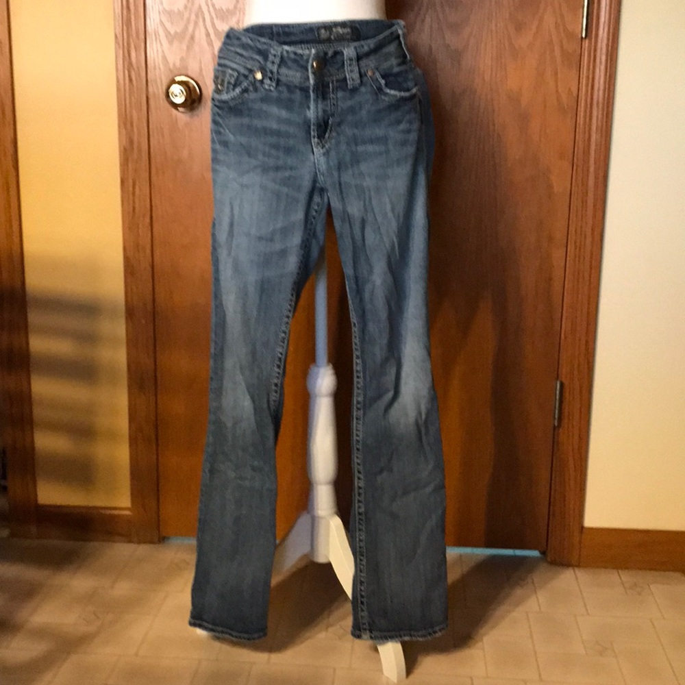 Silver jeans